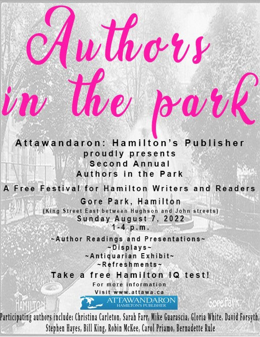 Authors in the Park - Gore Park - Hamilton, Ontario, Canada